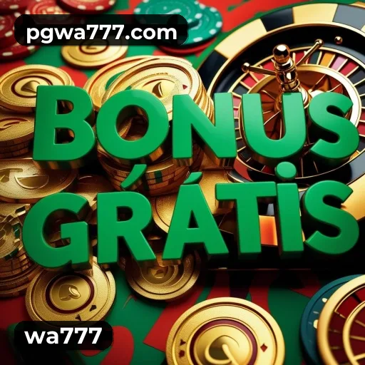 wa777 App bonus area with promotional offers and PIX support
