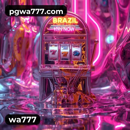 wa777 App home screen with mobile slots and casino categories